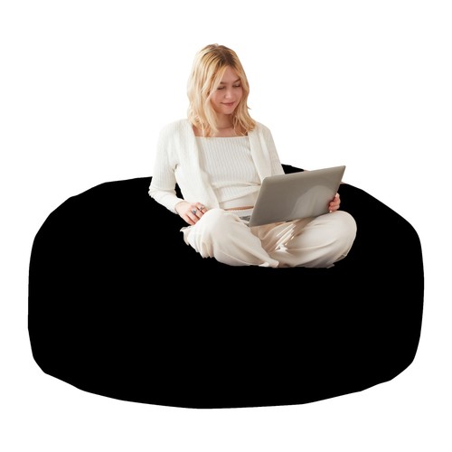 4ft bean bag chair memory - bag, chair,