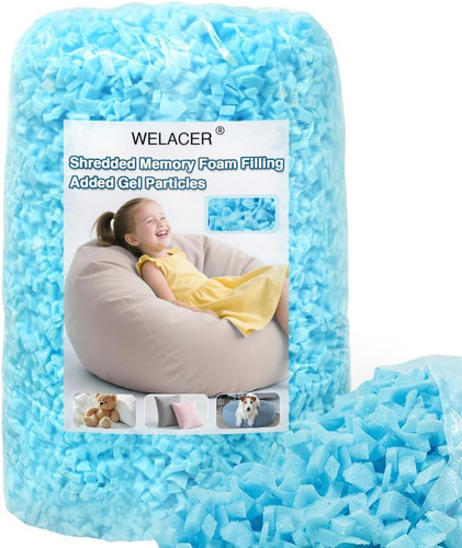 Shredded memory foam filling - foam,