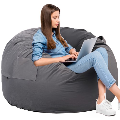 Bean bag chair oversized round - bag,